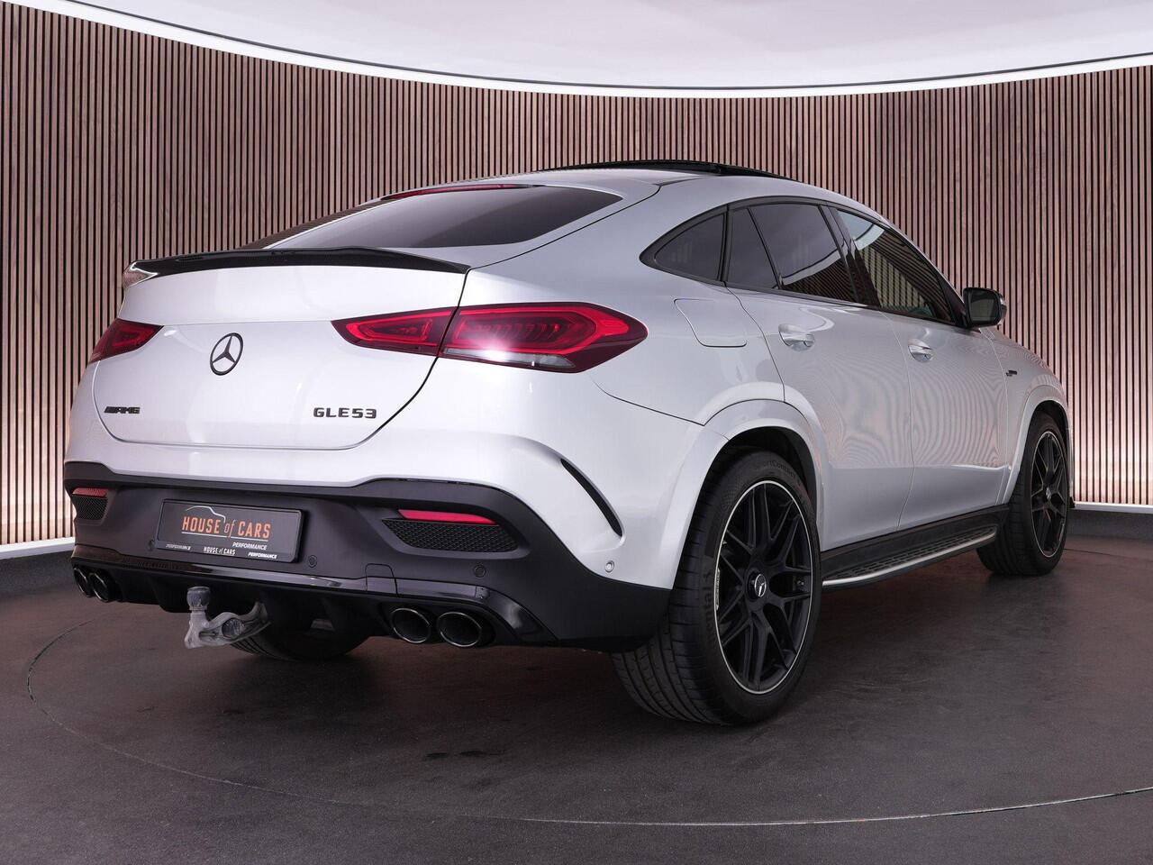 Mercedes-Benz GLE-KLASSE Coupé AMG 53 4MATIC+ |panoramadak|PPF|carbon int & ext|nightpakket|airmatic|head-up display|Burmester|geventileerde stoelen|stoelverwarming voor|keyless-go|360°|trekhaak|Carplay