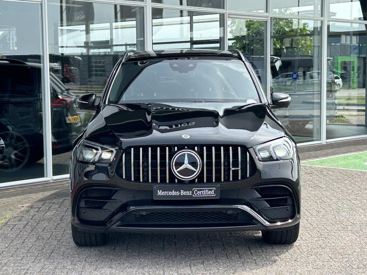Mercedes-Benz GLE-KLASSE AMG 63 S 4MATIC+ Premium Plus | Panoramadak | Burmester | Night pakket | ENERGIZING pakket | Rijassistentiepakket | AIRMATIC luchtvering | 360° camera | HUD | Keyless-GO | Elektrische achterklep