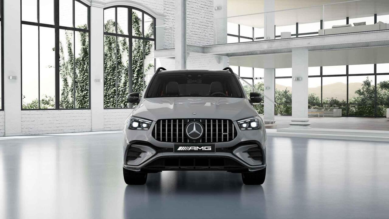 Mercedes-Benz GLE-KLASSE AMG 53 Hybrid 4MATIC+ | Alpin grau | Head up display | Panoramadak | Trekhaak | Multibeam | Winter pakket | Stoelkoeling |