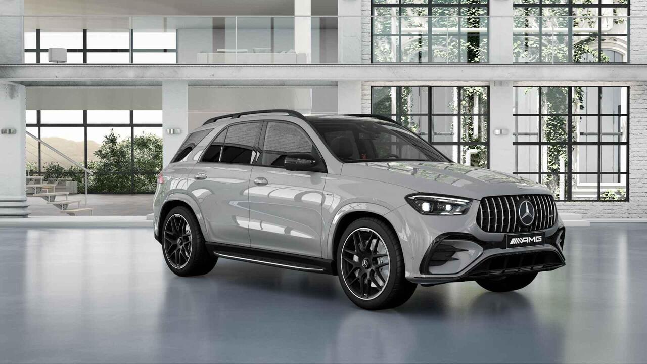 Mercedes-Benz GLE-KLASSE AMG 53 Hybrid 4MATIC+ | Alpin grau | Head up display | Panoramadak | Trekhaak | Multibeam | Winter pakket | Stoelkoeling |