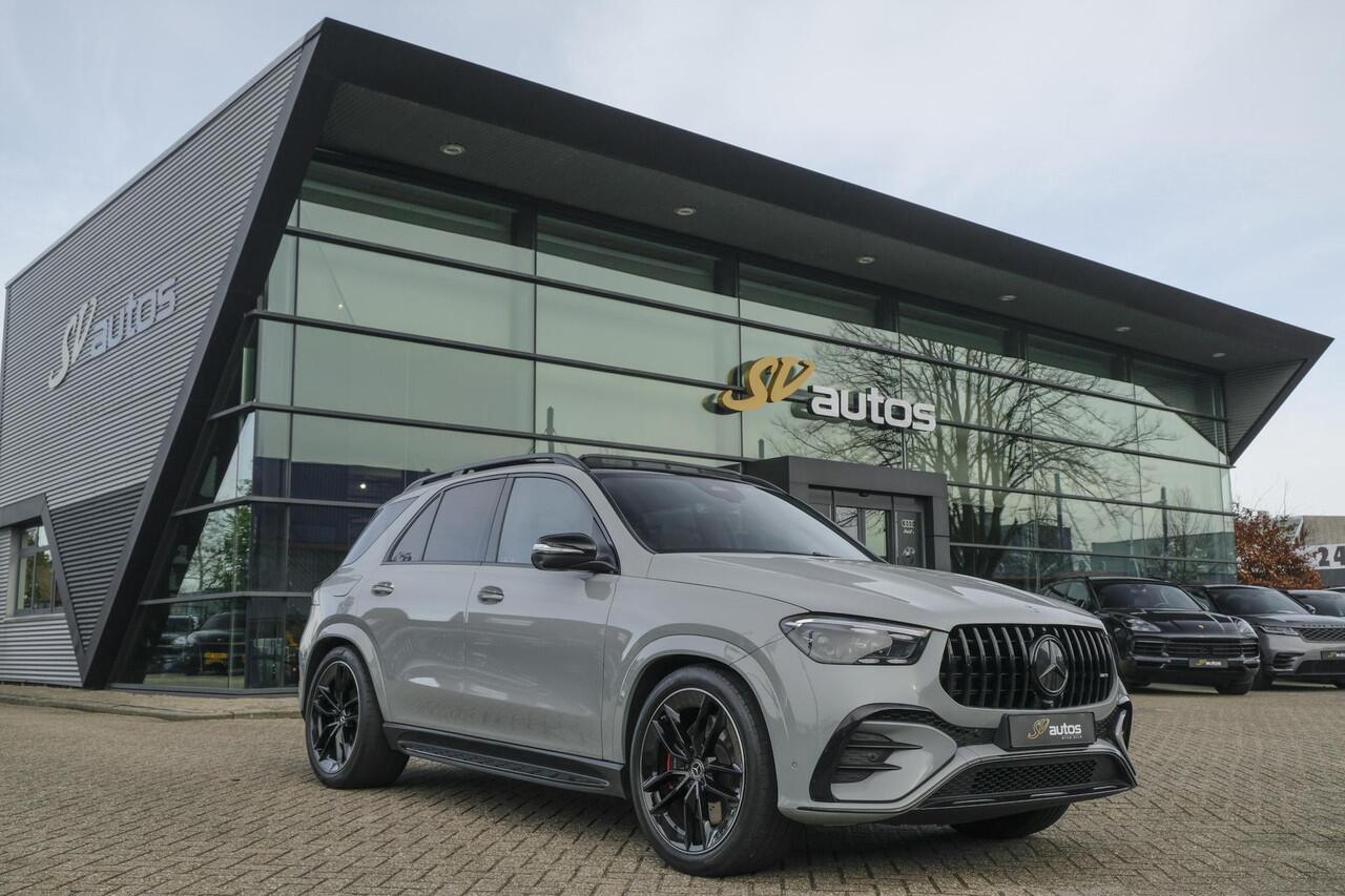 Mercedes-Benz GLE-KLASSE GLE400e AMG 381pk Panoramadak *BTW* Alpingrau Manufaktur Luchtvering NLauto 22" LMV Trekhaak