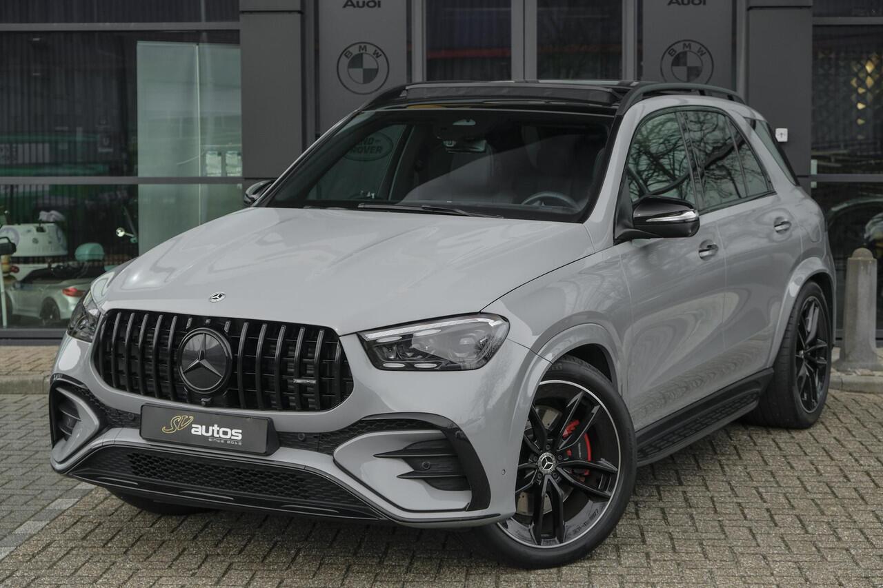 Mercedes-Benz GLE-KLASSE GLE400e AMG 381pk Panoramadak *BTW* Alpingrau Manufaktur Luchtvering NLauto 22" LMV Trekhaak