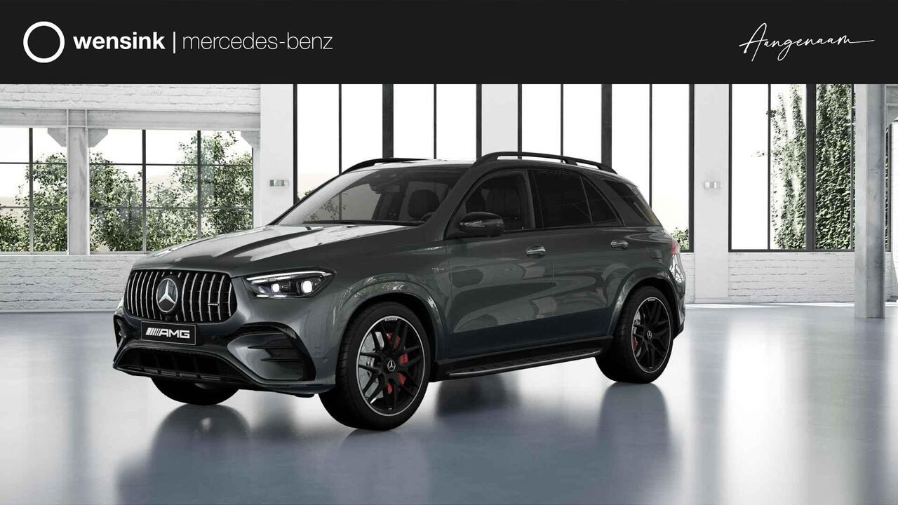 Mercedes-Benz GLE-KLASSE AMG 53 Hybrid 4MATIC+ Night Edition | Premium Plus | Panoramaschuifdak | Trekhaak | Treeplanken | 22" lichtmetalen velgen | AIRMATIC | Stoelventilatie |