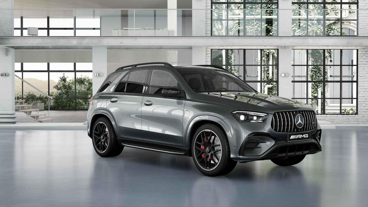 Mercedes-Benz GLE-KLASSE AMG 53 Hybrid 4MATIC+ Night Edition | Premium Plus | Panoramaschuifdak | Trekhaak | Treeplanken | 22" lichtmetalen velgen | AIRMATIC | Stoelventilatie |