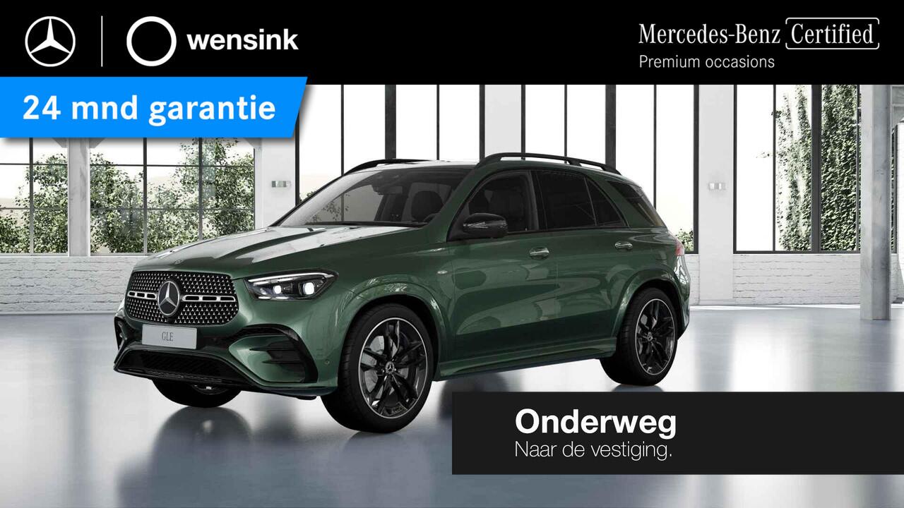 Mercedes-Benz GLE-KLASSE 400 e 4MATIC AMG Line | Manufaktur lak Ireland midgreen | Panoramadak | Trekhaak | Luchtvering | Multibeam | Winter pakket | Burmester |