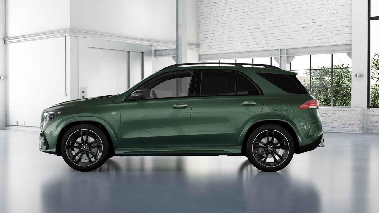 Mercedes-Benz GLE-KLASSE 400 e 4MATIC AMG Line | Manufaktur lak Ireland midgreen | Panoramadak | Trekhaak | Luchtvering | Multibeam | Winter pakket | Burmester |