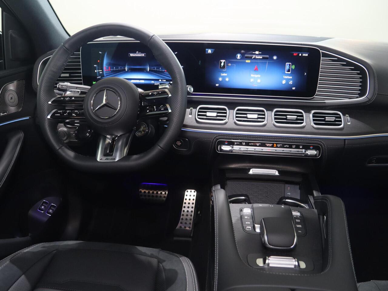 Mercedes-Benz GLE-KLASSE Coupé AMG 53 Hybrid 4MATIC+ Premium Plus | Panoramaschuifdak | 21 inch AMG-velgen | AMG Nightpakket | Burmester | AIRMATIC | Winterpakket |