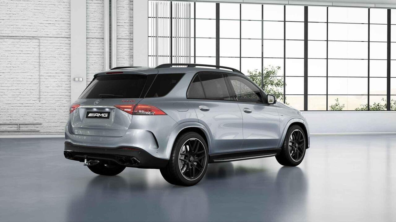 Mercedes-Benz GLE-KLASSE AMG 53 Hybrid 4MATIC+ Night Edition | Premium Plus | Panoramaschuifdak | Trekhaak | Treeplanken | 22" lichtmetalen velgen | AIRMATIC | Stoelventilatie |