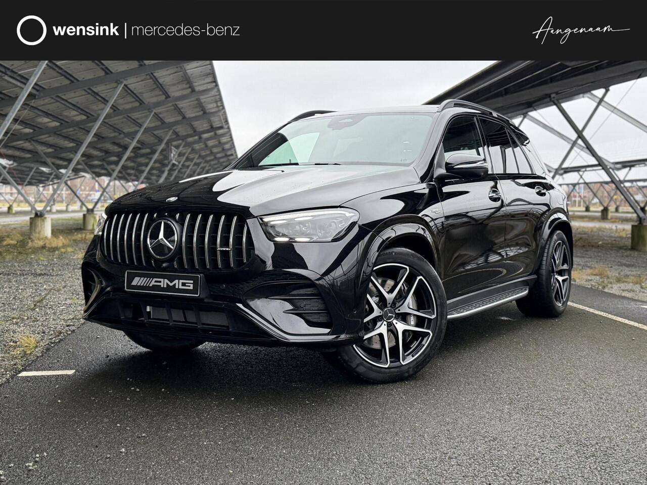 Mercedes-Benz GLE-KLASSE AMG 53 Hybrid 4MATIC+ Night Edition | Premium Plus | Panoramaschuifdak | Trekhaak | Treeplanken | 21" lichtmetalen velgen | AIRMATIC | Stoelventilatie |