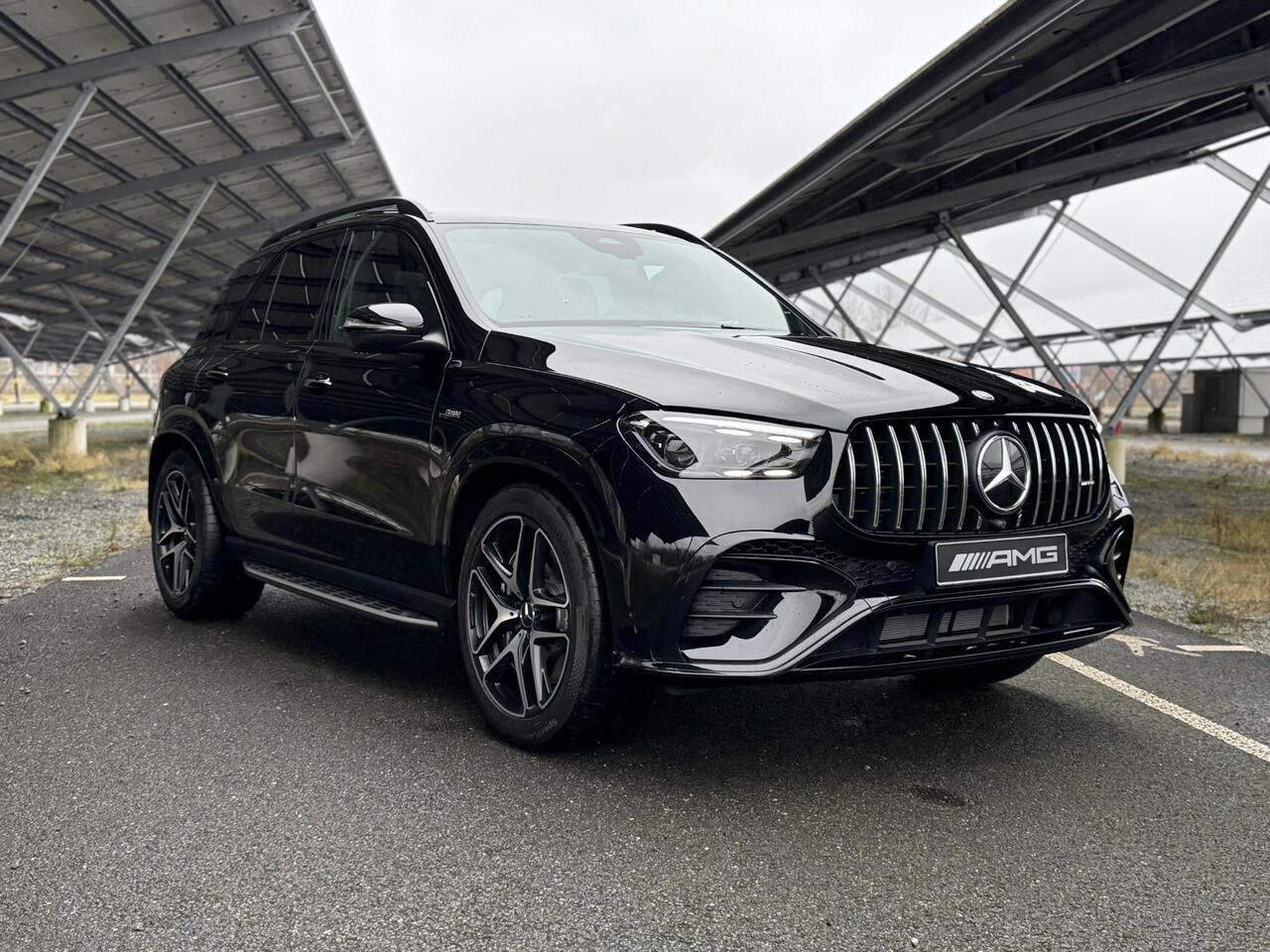 Mercedes-Benz GLE-KLASSE AMG 53 Hybrid 4MATIC+ Night Edition | Premium Plus | Panoramaschuifdak | Trekhaak | Treeplanken | 21" lichtmetalen velgen | AIRMATIC | Stoelventilatie |