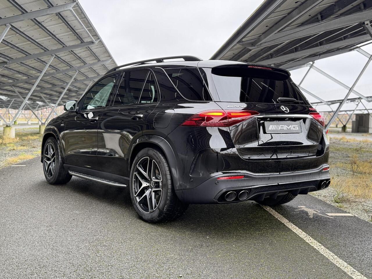 Mercedes-Benz GLE-KLASSE AMG 53 Hybrid 4MATIC+ Night Edition | Premium Plus | Panoramaschuifdak | Trekhaak | Treeplanken | 21" lichtmetalen velgen | AIRMATIC | Stoelventilatie |
