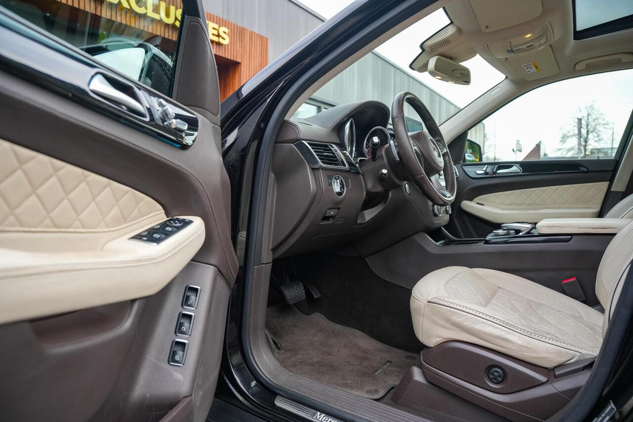 Mercedes-Benz GLS-KLASSE 400 4MATIC Panoramadak Adapt. Cruise Designo 360Cam Trekhaak 7 Persoons
