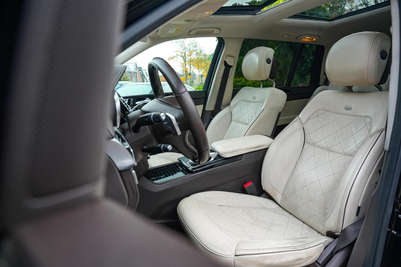 Mercedes-Benz GLS-KLASSE 400 4MATIC Panoramadak Adapt. Cruise Designo 360Cam Trekhaak 7 Persoons