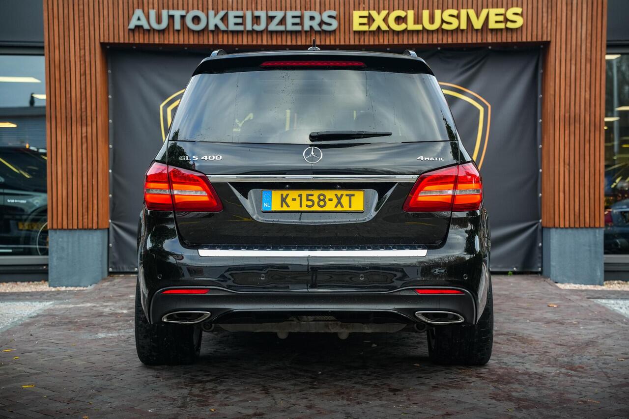 Mercedes-Benz GLS-KLASSE 400 4MATIC Panoramadak Adapt. Cruise Designo 360Cam Trekhaak 7 Persoons