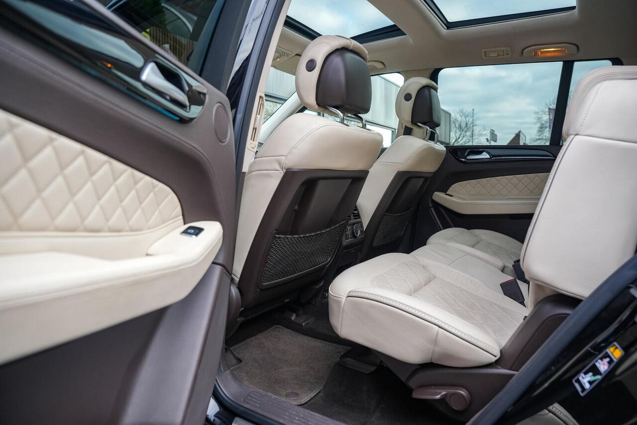 Mercedes-Benz GLS-KLASSE 400 4MATIC Panoramadak Adapt. Cruise Designo 360Cam Trekhaak 7 Persoons