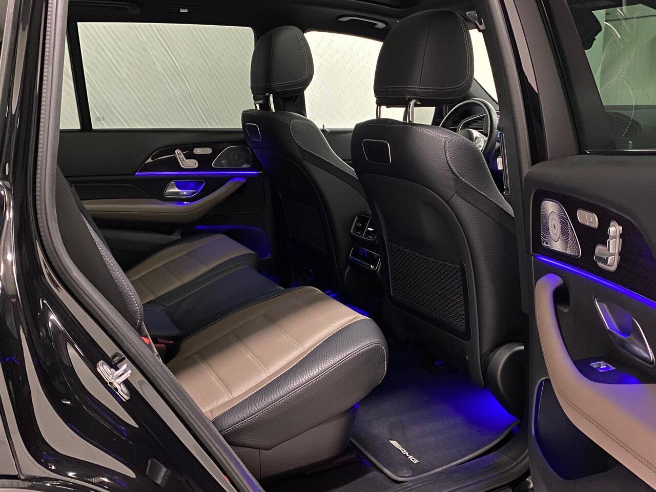 Mercedes-Benz GLS-KLASSE 580 4MATIC AMG Premium Plus 2x AMG Line Nightpakket 23 Inch Pano Burmester Head Up Trekhaak keyless