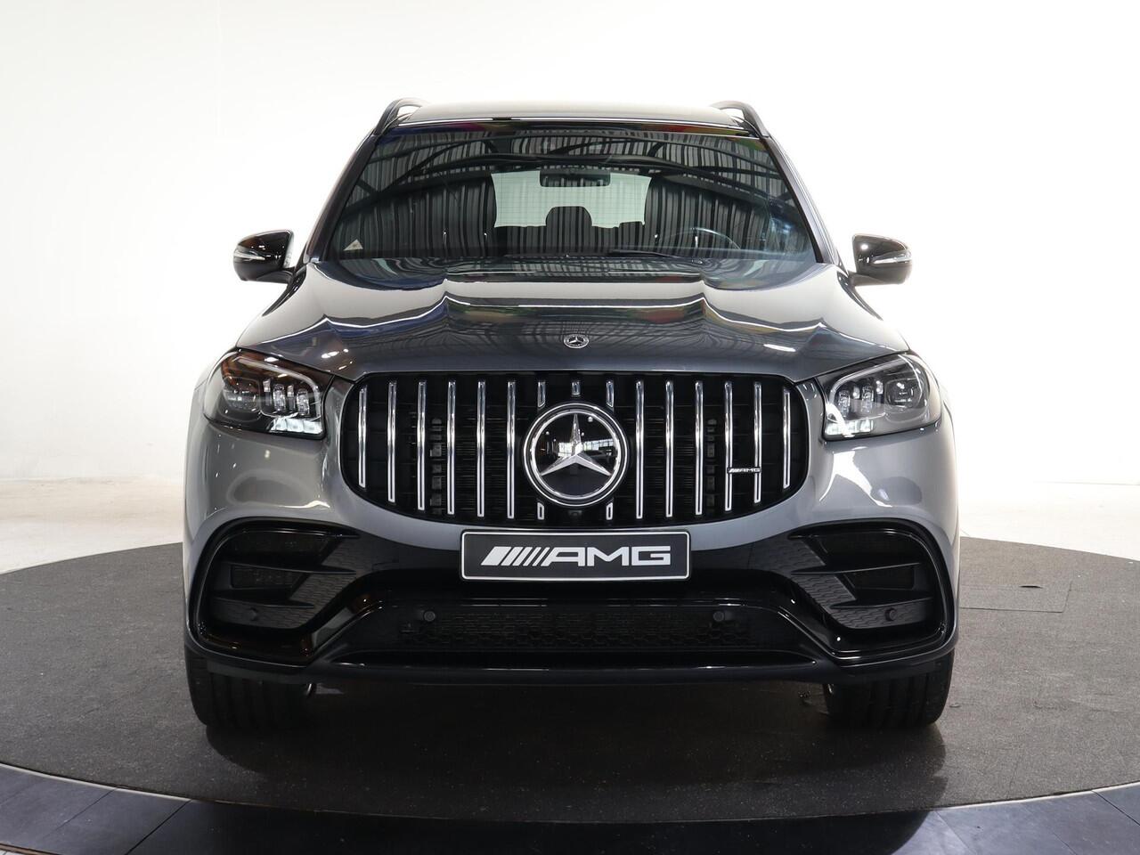 Mercedes-Benz GLS-KLASSE AMG 63 4MATIC+ | Burmester | 7-persoons | 23" lichtmetalen velgen | Rijassistentiepakket Plus | Panoramadak | Stoelventilatie |