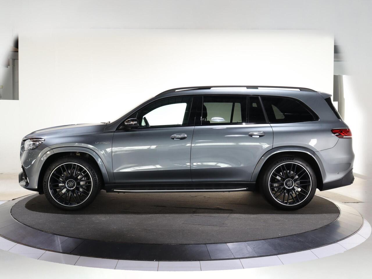 Mercedes-Benz GLS-KLASSE AMG 63 4MATIC+ | Burmester | 7-persoons | 23" lichtmetalen velgen | Rijassistentiepakket Plus | Panoramadak | Stoelventilatie |