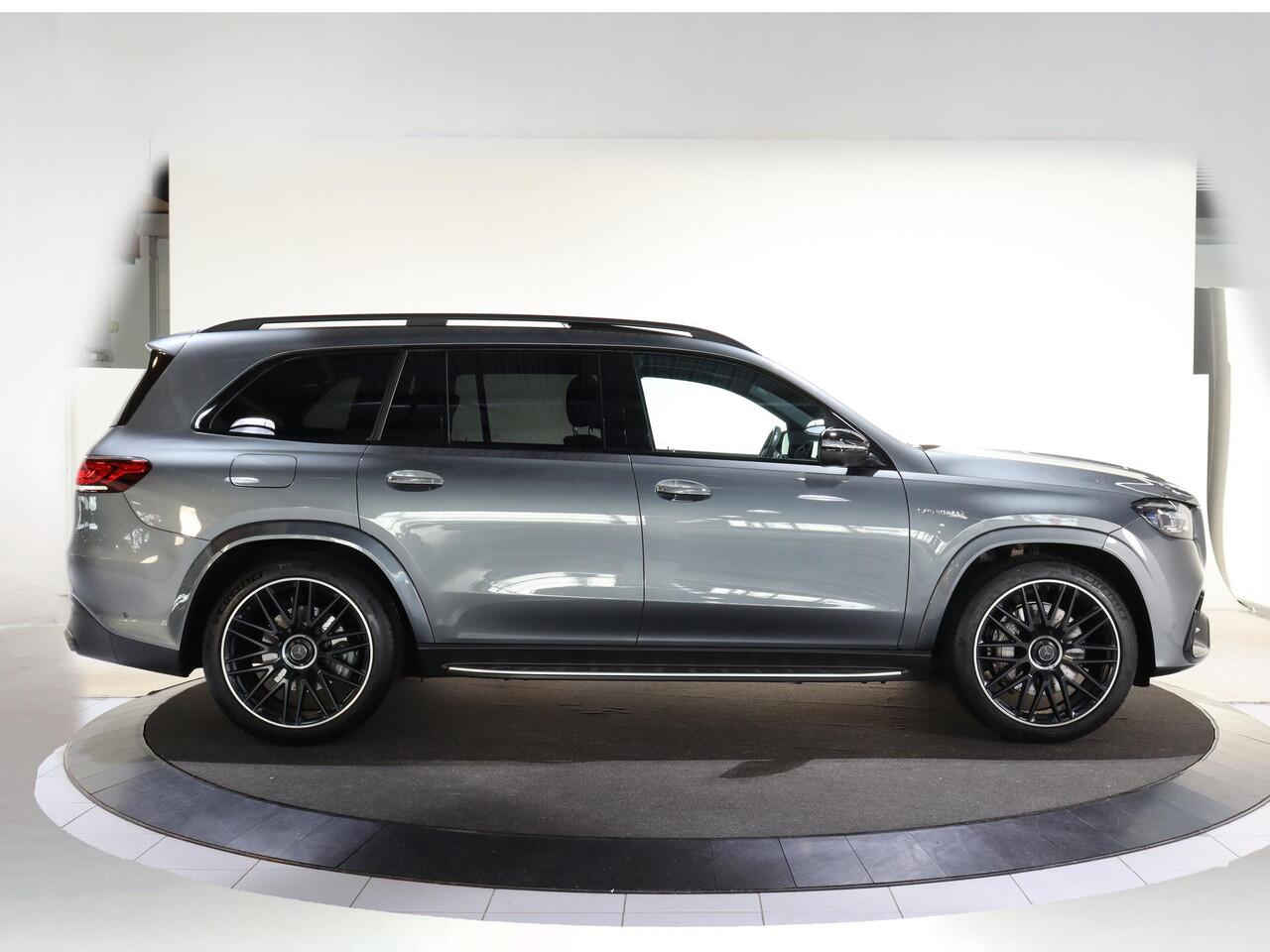Mercedes-Benz GLS-KLASSE AMG 63 4MATIC+ | Burmester | 7-persoons | 23" lichtmetalen velgen | Rijassistentiepakket Plus | Panoramadak | Stoelventilatie |