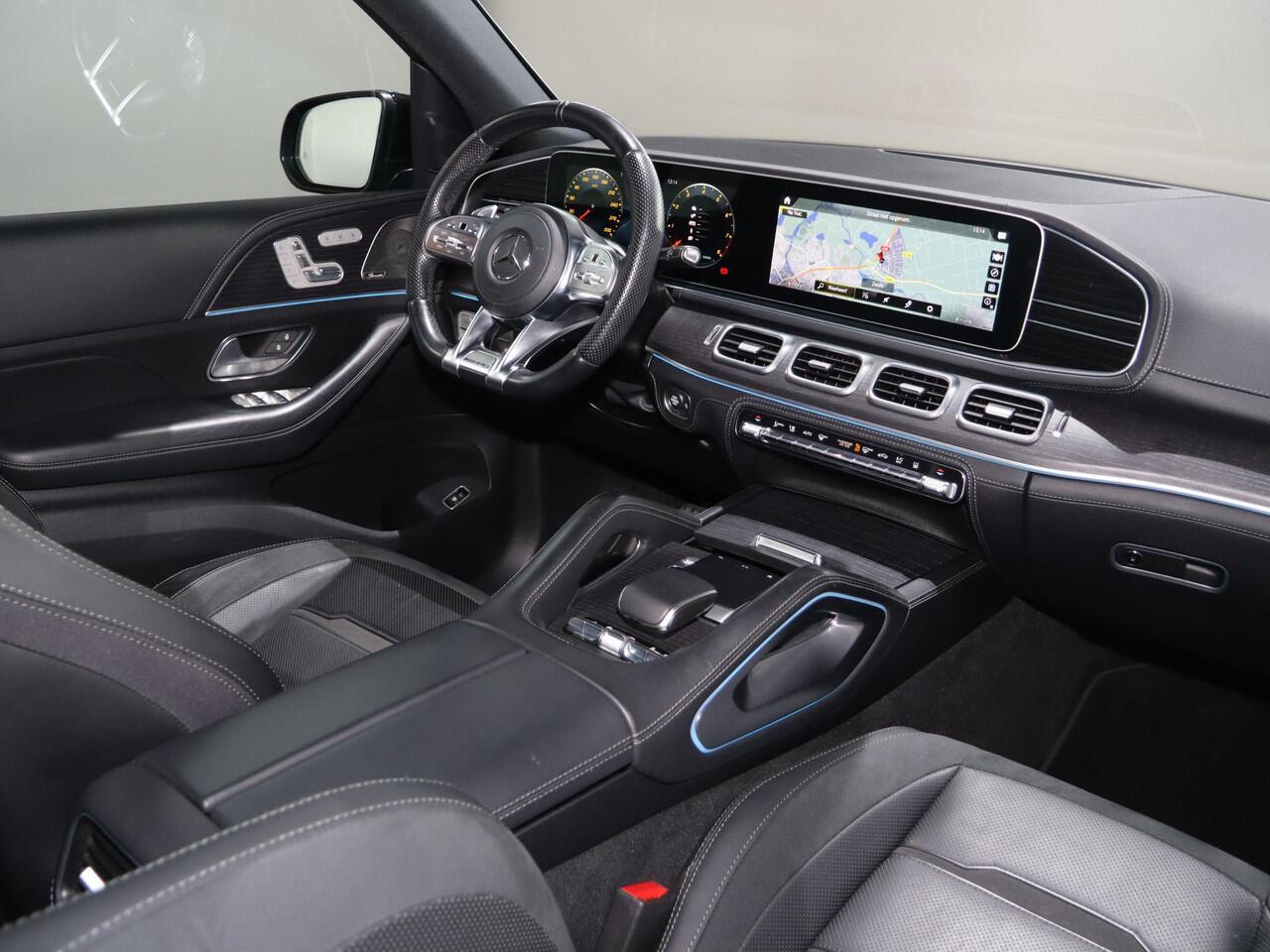 Mercedes-Benz GLS-KLASSE AMG 63 4MATIC+ | Burmester | 7-persoons | 23" lichtmetalen velgen | Rijassistentiepakket Plus | Panoramadak | Stoelventilatie |