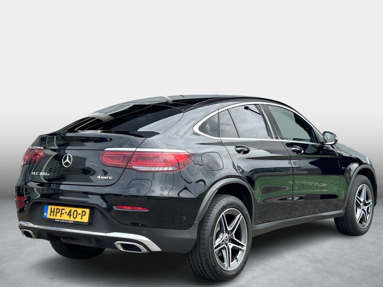 Mercedes-Benz Glc Coupé 300e 4MATIC AMG | Beige Leder | Trekhaak |Burmester| DAB|LED| Stoelverwarming| Digitaal display