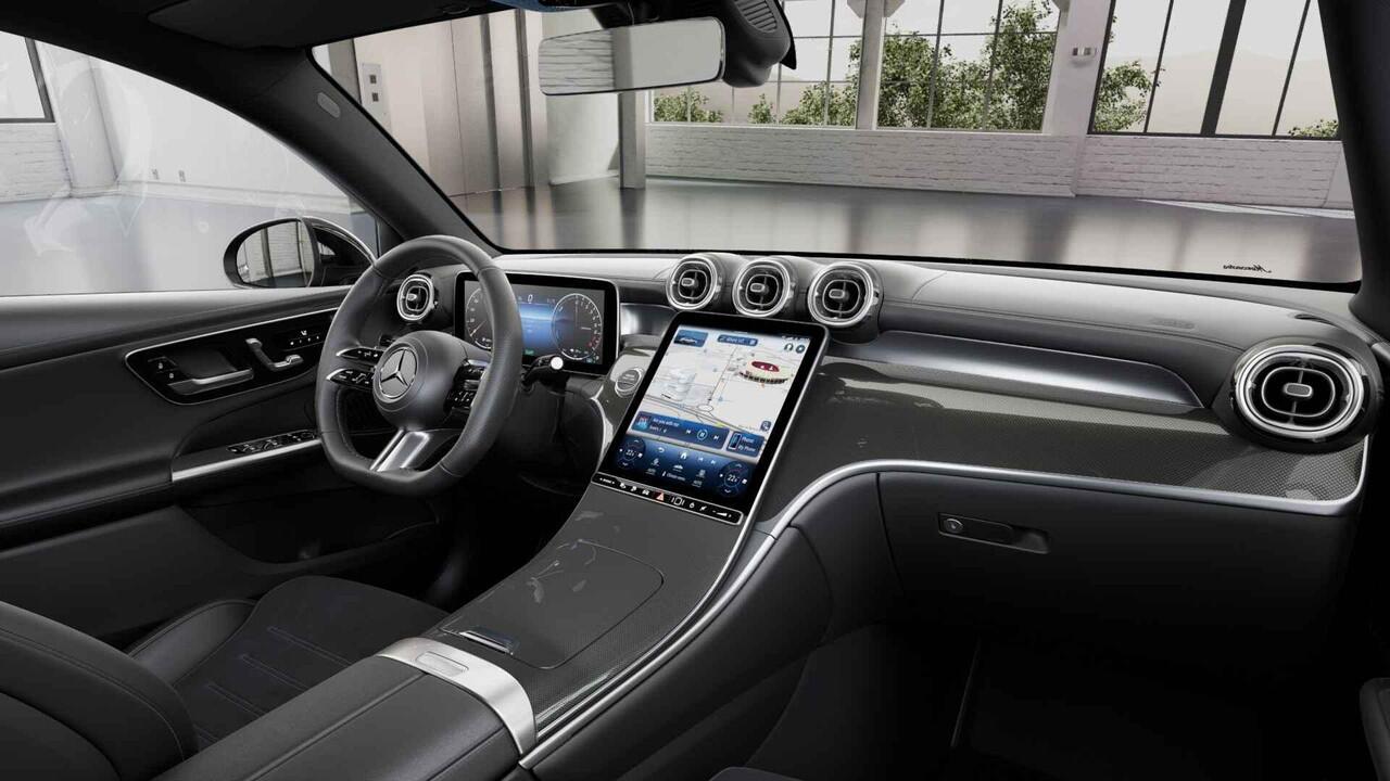 Mercedes-Benz Glc Coupé 300e 4MATIC Business Line | AMG | Panoramadak | Trekhaak | Night pakket | 360 camera |