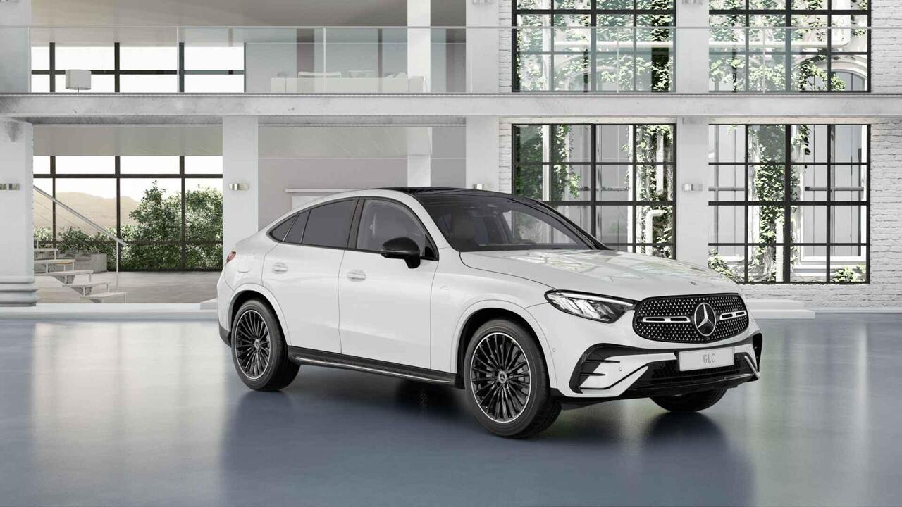 Mercedes-Benz Glc Coupé 300e 4MATIC Business Line | AMG | Panoramadak | Trekhaak | Night pakket | 360 camera |