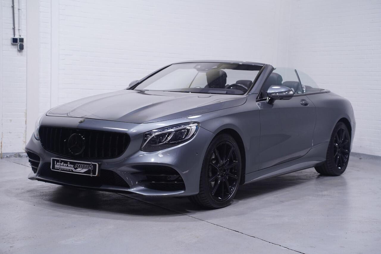 Mercedes-Benz S-KLASSE Cabrio 560 Premium Plus AMG Head-up Luchtvering v+a Burmester surround sound Apple Carplay 360 camera