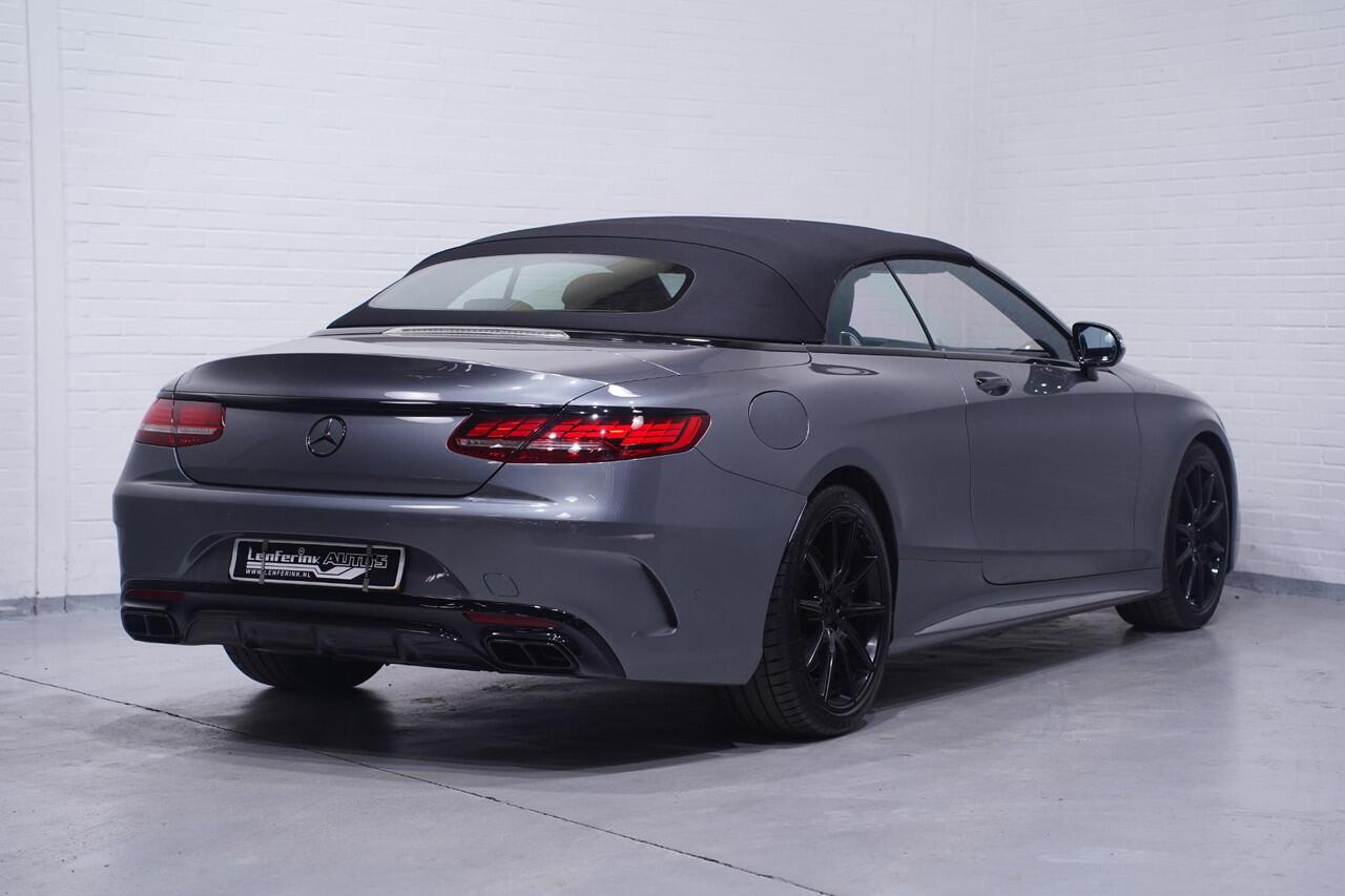 Mercedes-Benz S-KLASSE Cabrio 560 Premium Plus AMG Head-up Luchtvering v+a Burmester surround sound Apple Carplay 360 camera