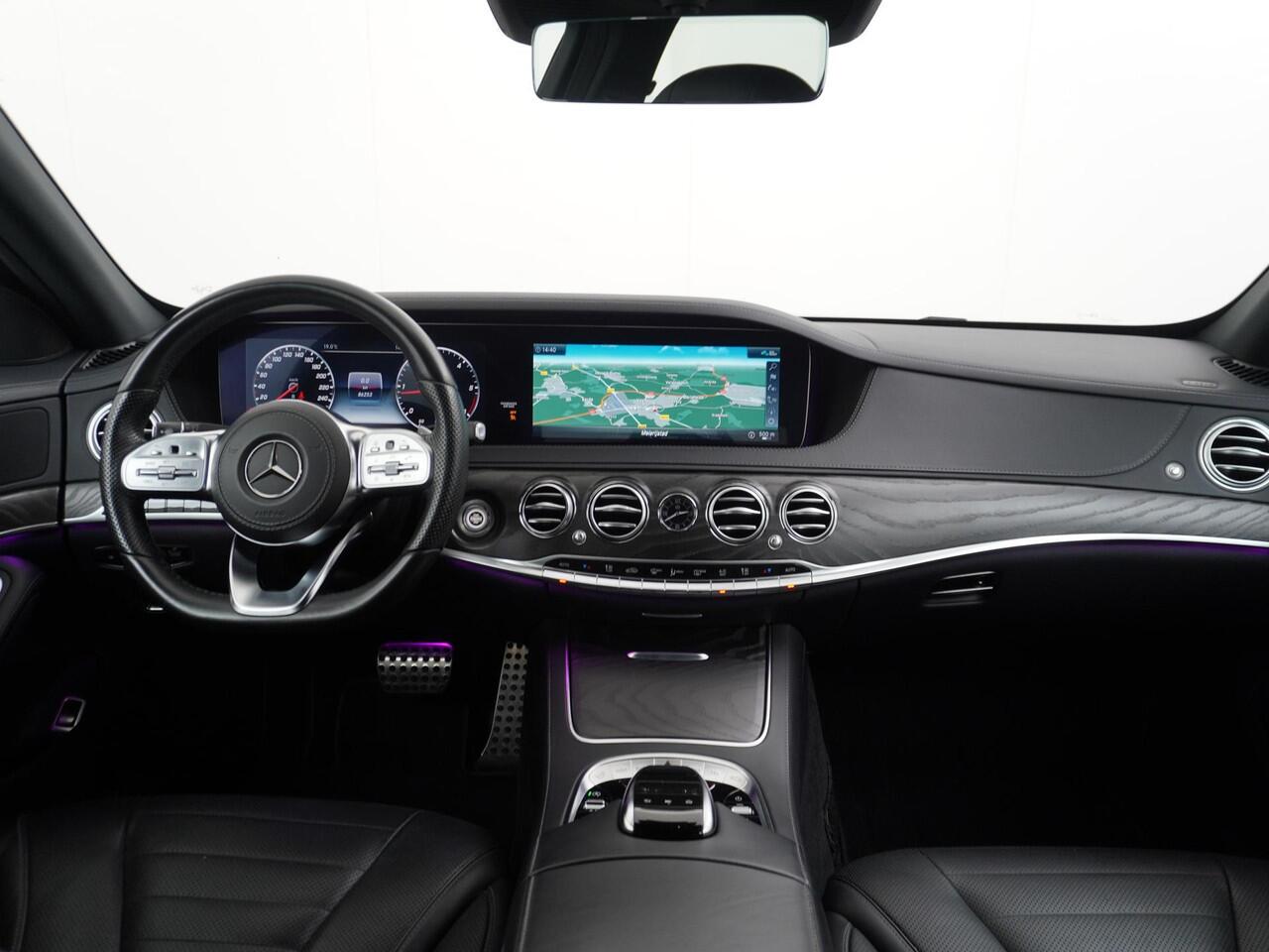 Mercedes-Benz S-KLASSE 350 d 4Matic AMG Lang Sfeerverlichting | Nappa | Multibeam | Luchtvering | Camera | Certified garantie