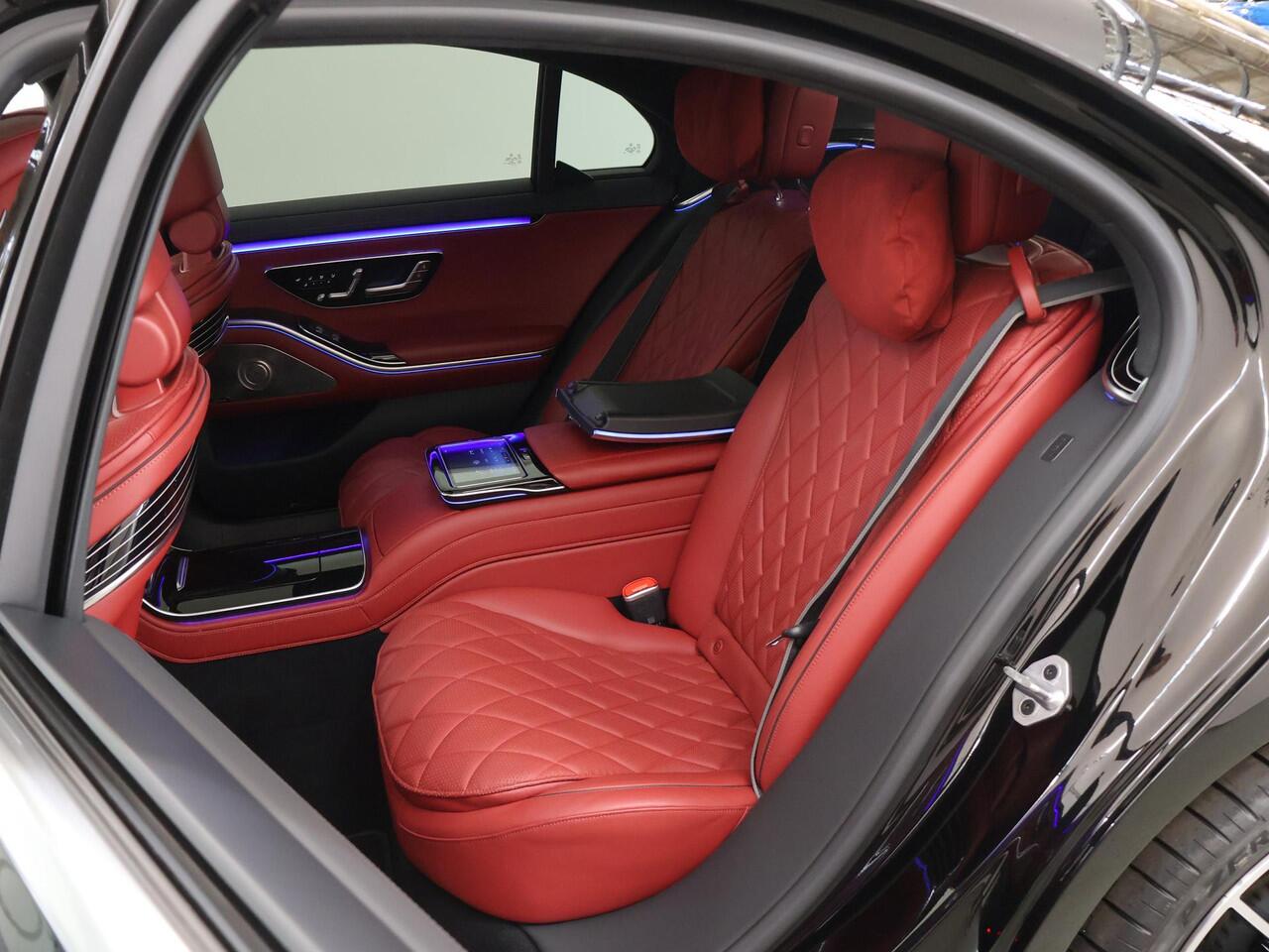 Mercedes-Benz S-KLASSE 500 4MATIC Lang AMG Line | Premium plus | Achterasbesturing | Koelbox | Designo flowing lines |