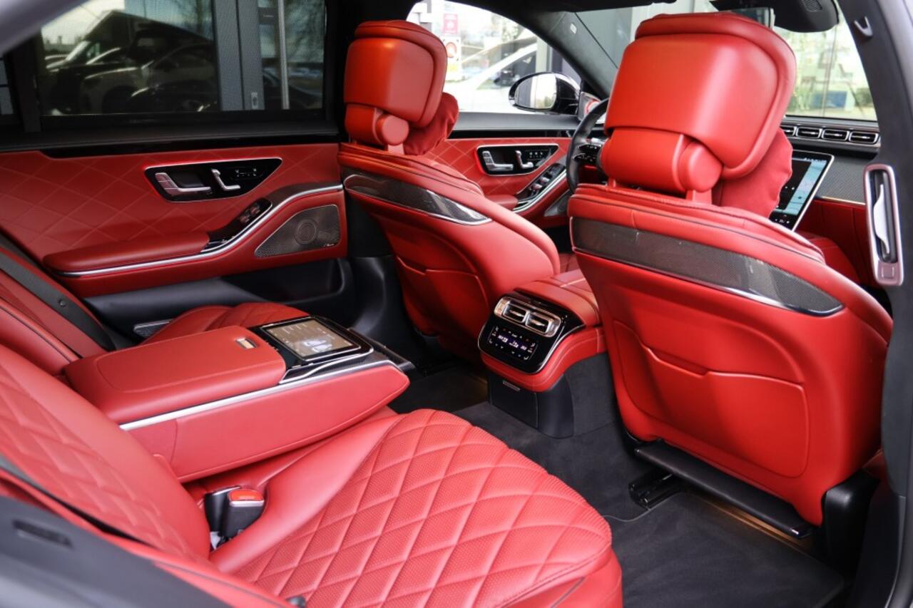 Mercedes-Benz S-KLASSE S 580e 4MATIC LANG *Burmeister 4d*Achterasbesturing*Chaufeurs*Luchtvering*Nightpakket