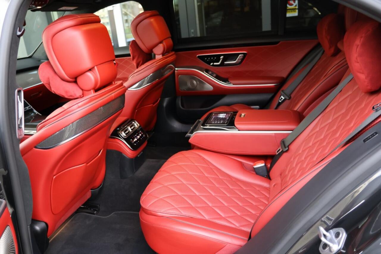 Mercedes-Benz S-KLASSE S 580e 4MATIC LANG *Burmeister 4d*Achterasbesturing*Chaufeurs*Luchtvering*Nightpakket