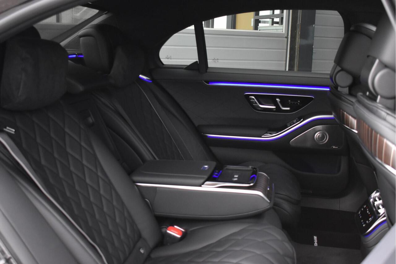 Mercedes-Benz S-KLASSE 500 4Matic Lang Achterasbesturing | Exclusiefpakket | Designo walnotenhout | Rear Executive | 360° Camera