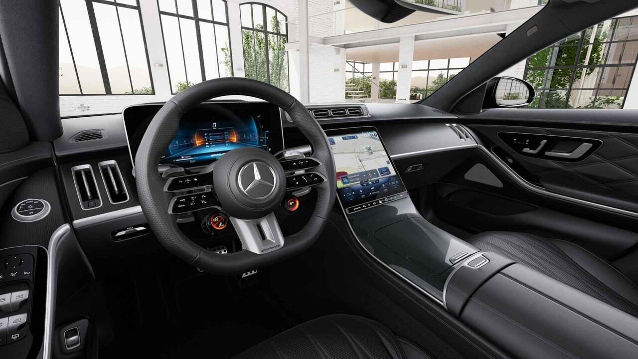 Mercedes-Benz S-KLASSE AMG 63 S E Performance | Entertainment schermen | Massage voor en achter | Achterasbesturing | Chauffeur pakket | Augmented head up display |