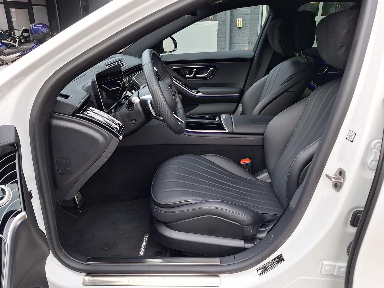 Mercedes-Benz S-KLASSE 350d 4MATIC Lang AMG Line | Night pakket | Burmester | Memory pakket voor + achter | Rijassistentiepakket | Achterasbesturing | 360° camera | Head-up Display | Multibeam LED | Keyless-GO | Elektrische achterklep | Klasse 5 alarm