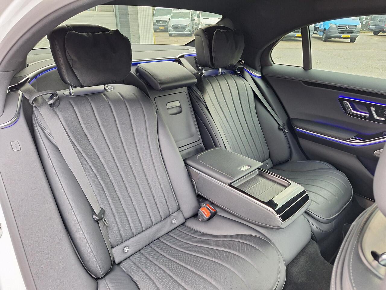 Mercedes-Benz S-KLASSE 350d 4MATIC Lang AMG Line | Night pakket | Burmester | Memory pakket voor + achter | Rijassistentiepakket | Achterasbesturing | 360° camera | Head-up Display | Multibeam LED | Keyless-GO | Elektrische achterklep | Klasse 5 alarm