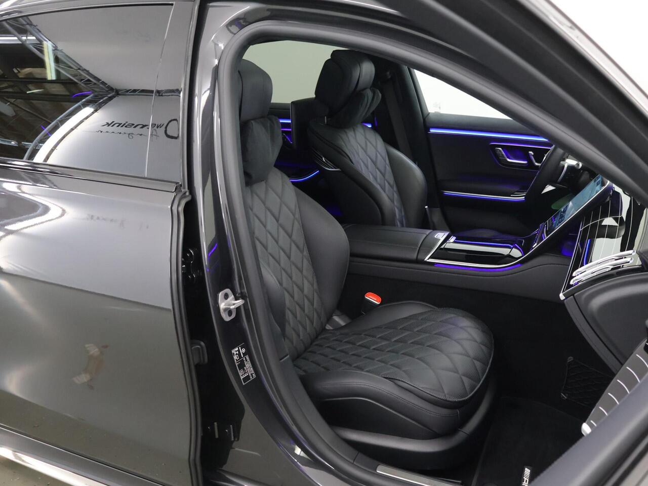 Mercedes-Benz S-KLASSE 580 e 4MATIC Lang AMG Line | Entertainment achter | Chauffeurpakket | Massage voor en achter | Microvezel hemelbekleding | Night pakket |