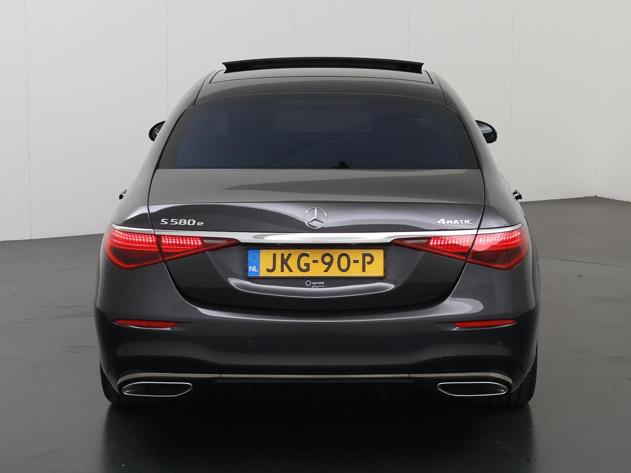 Mercedes-Benz S-KLASSE 580 e 4MATIC Lang AMG Line | Entertainment achter | Chauffeurpakket | Massage voor en achter | Microvezel hemelbekleding | Night pakket |