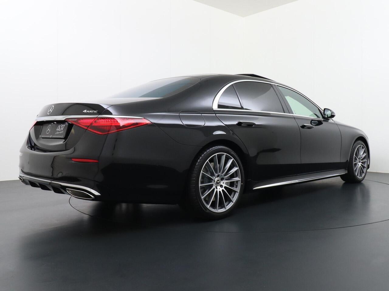 Mercedes-Benz S-KLASSE 580 e 4MATIC Lang AMG Line | Achterasbesturing 4.5° | Panorama - Schuifdak | Multicontourstoelen | Head-Up Display | Luchtvering | Burmester 4D Surround Sound | Business Class Pakket