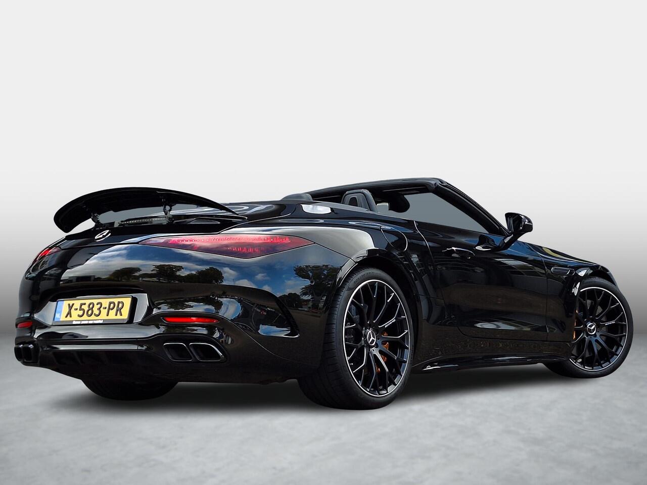 Mercedes-Benz SL-KLASSE Roadster AMG 63 4MATIC+ | AMG Carbon | AMG Nightpakket II | Burmester High-End 3D | Rijassistentiepakket | 360°Camera | Head-up display