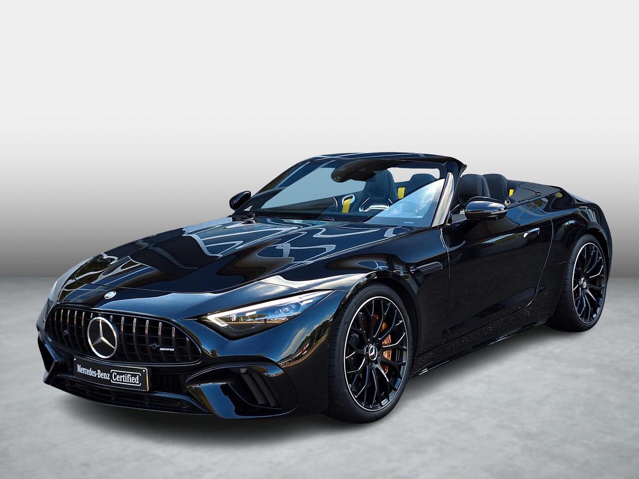 Mercedes-Benz SL-KLASSE Roadster AMG 63 4MATIC+ | AMG Carbon | AMG Nightpakket II | Burmester High-End 3D | Rijassistentiepakket | 360°Camera | Head-up display