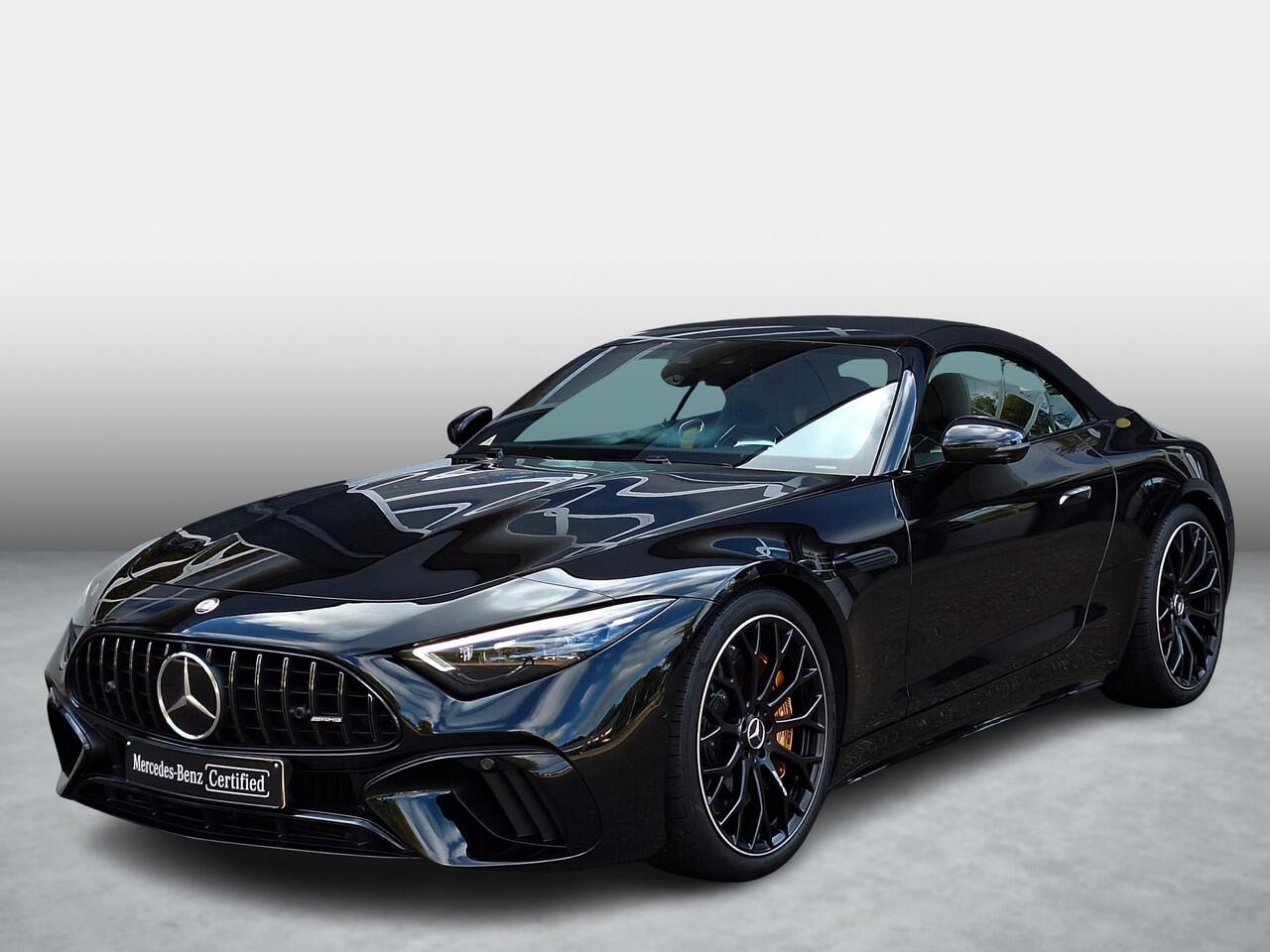 Mercedes-Benz SL-KLASSE Roadster AMG 63 4MATIC+ | AMG Carbon | AMG Nightpakket II | Burmester High-End 3D | Rijassistentiepakket | 360°Camera | Head-up display