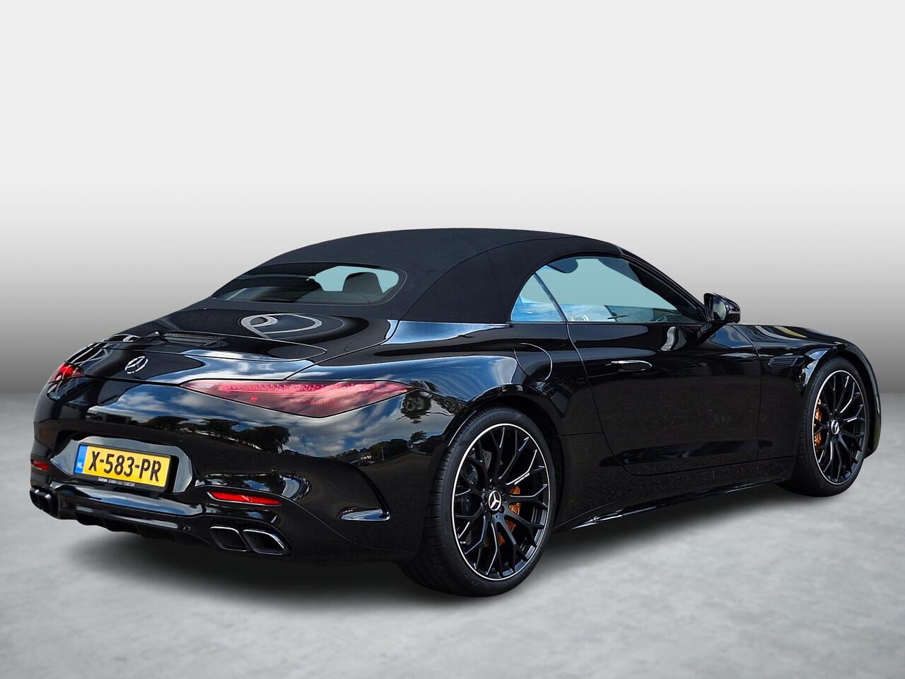 Mercedes-Benz SL-KLASSE Roadster AMG 63 4MATIC+ | AMG Carbon | AMG Nightpakket II | Burmester High-End 3D | Rijassistentiepakket | 360°Camera | Head-up display