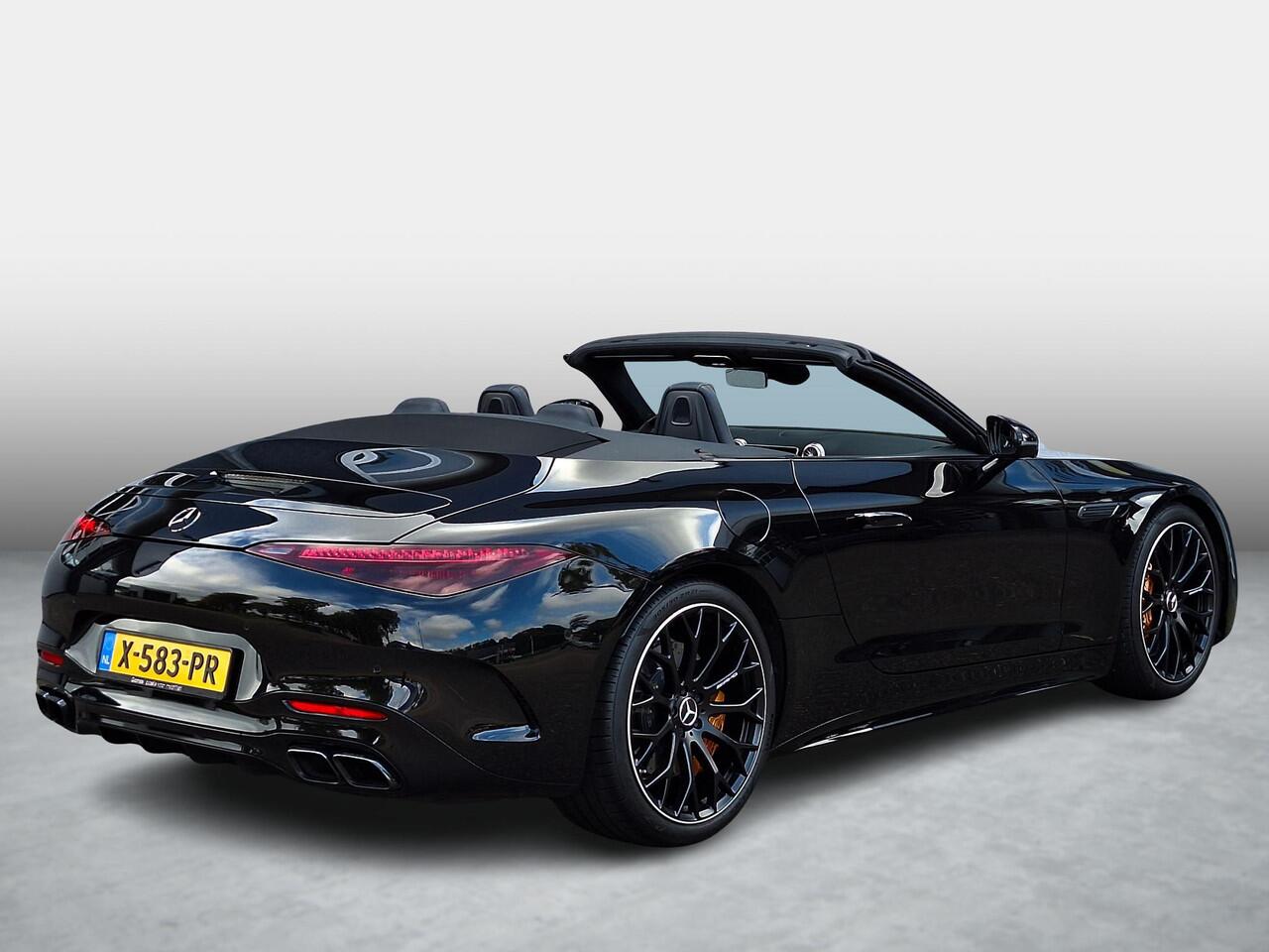 Mercedes-Benz SL-KLASSE Roadster AMG 63 4MATIC+ | AMG Carbon | AMG Nightpakket II | Burmester High-End 3D | Rijassistentiepakket | 360°Camera | Head-up display