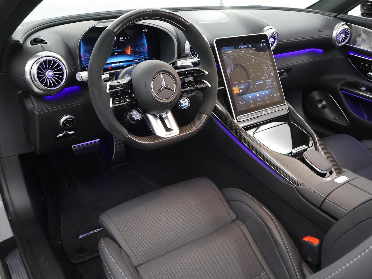 Mercedes-Benz SL-KLASSE 43 AMG | Nieuwprijs ¤ 232.184,- | Premium plus | Carbon Interieur | Burmester High End | AMG Dynamic Plus | Alpine Grijs |