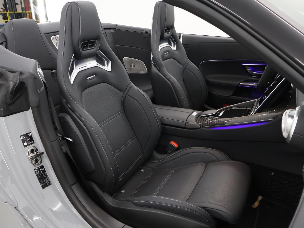 Mercedes-Benz SL-KLASSE 43 AMG | Nieuwprijs ¤ 232.184,- | Premium plus | Carbon Interieur | Burmester High End | AMG Dynamic Plus | Alpine Grijs |