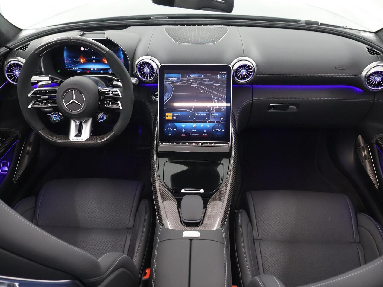 Mercedes-Benz SL-KLASSE 43 AMG | Nieuwprijs ¤ 232.184,- | Premium plus | Carbon Interieur | Burmester High End | AMG Dynamic Plus | Alpine Grijs |