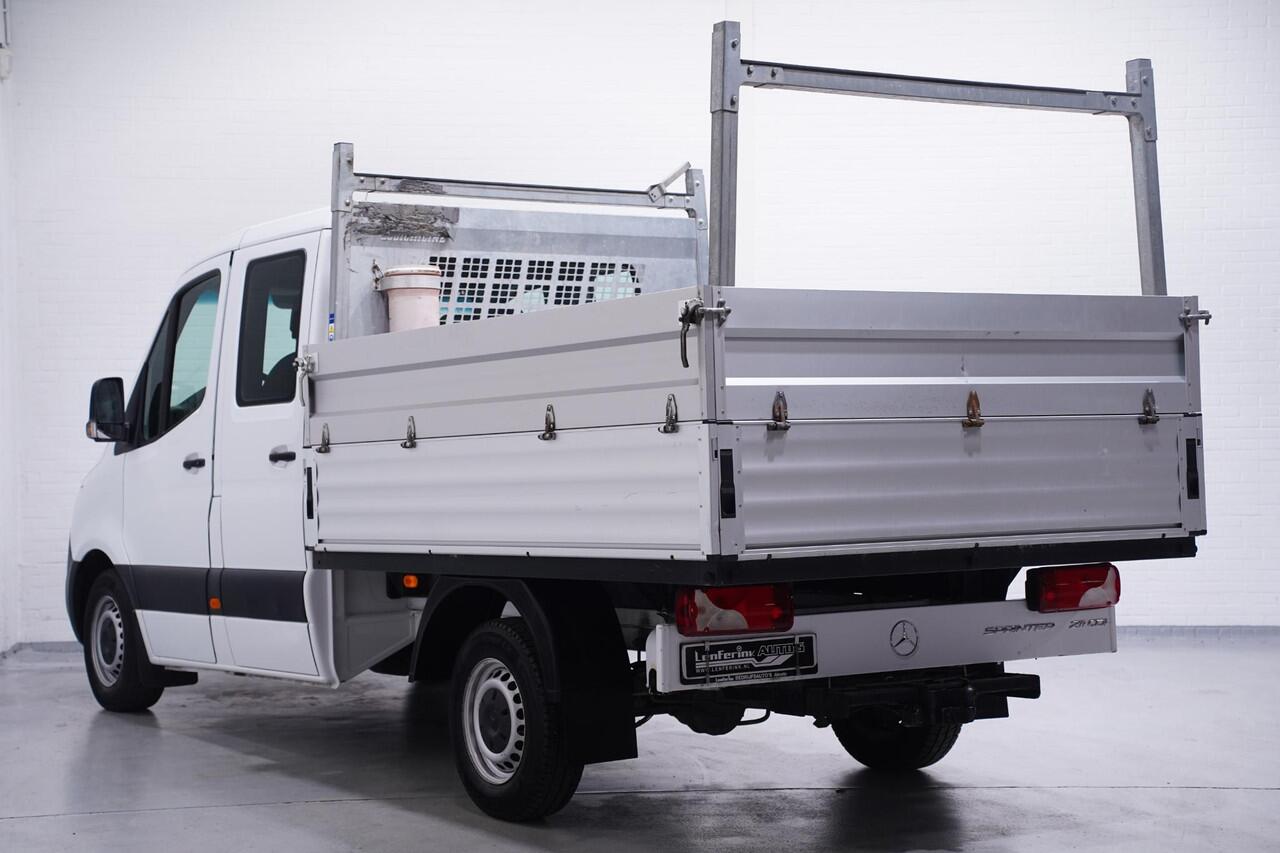 Mercedes-Benz SPRINTER 211 CDI Dubbel Cabine 6-Zits Pickup Open Laadbak Airco, Trekhaak, LxBxH 270x203x80 cm, 6-Zits