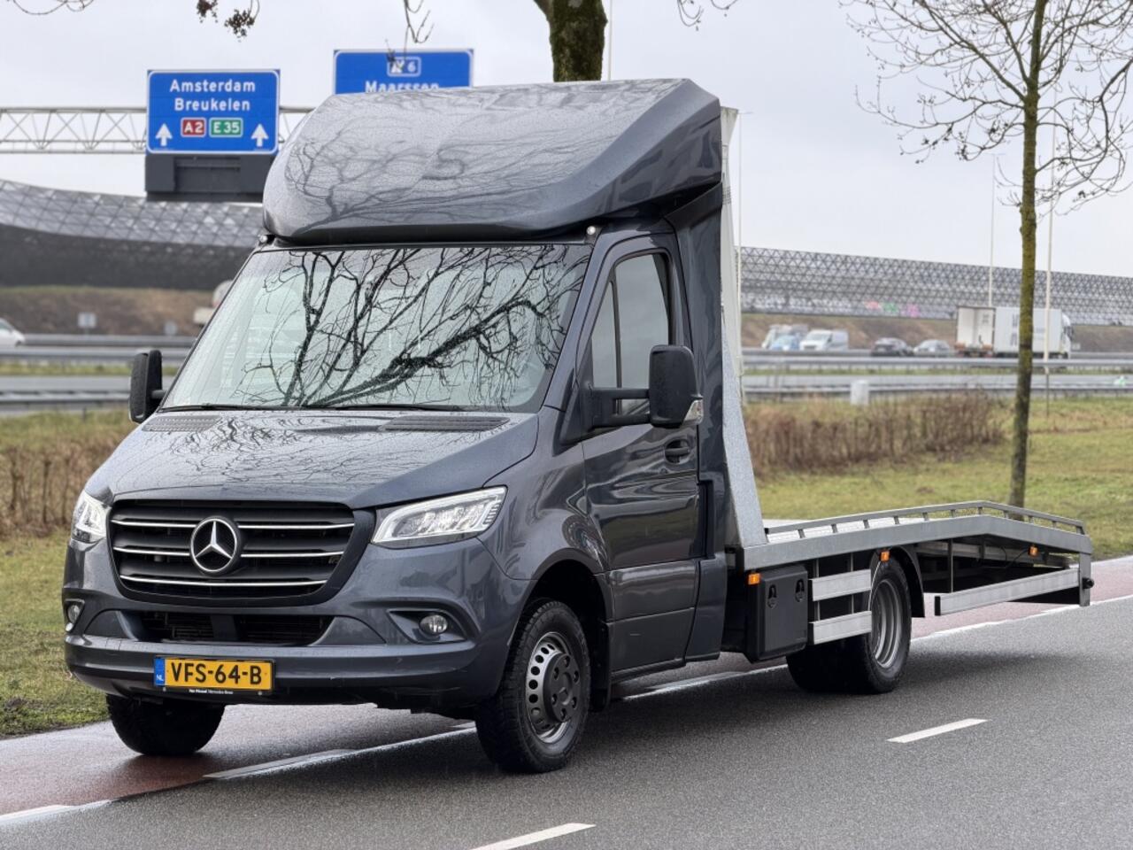Mercedes-Benz SPRINTER 519 3.0 CDI V6 Luchtvering Oprijwagen Autotransporter